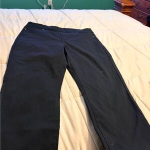 Mario Serrani Elegant Black Capris